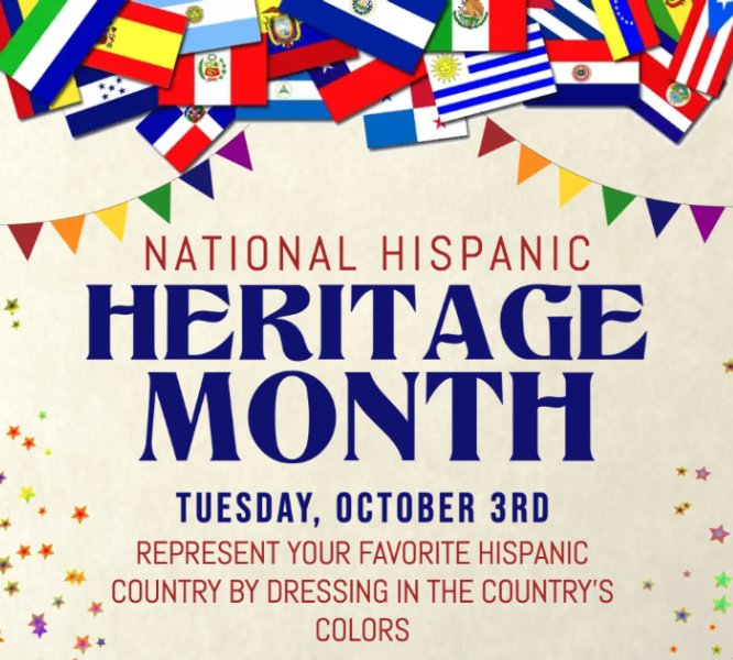 Hispanic Heritage Month: Represent your favorite country by wearing the country's colors